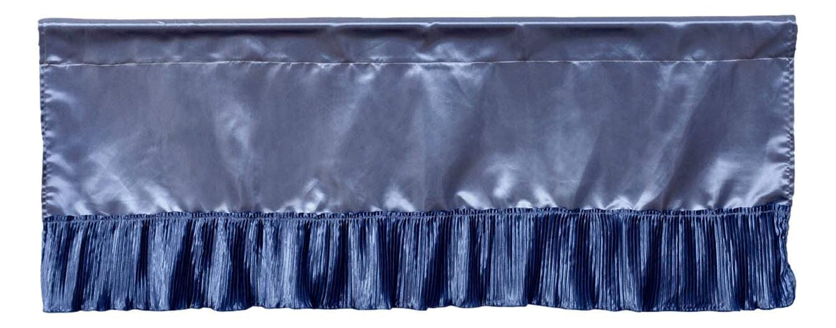 Satin Ruffle Victorian Window Curtain
