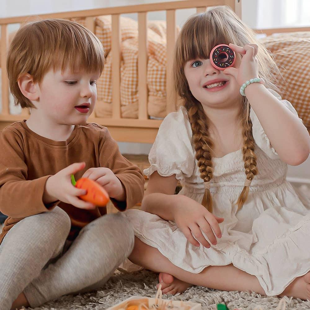 Wooden Play Food for Play Kitchen