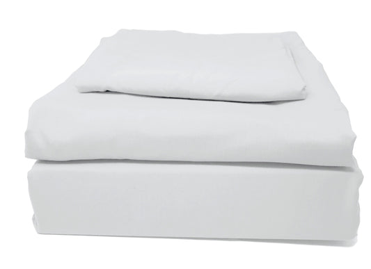 Easy Care Cloud White Duvet Cover Bedding Set
