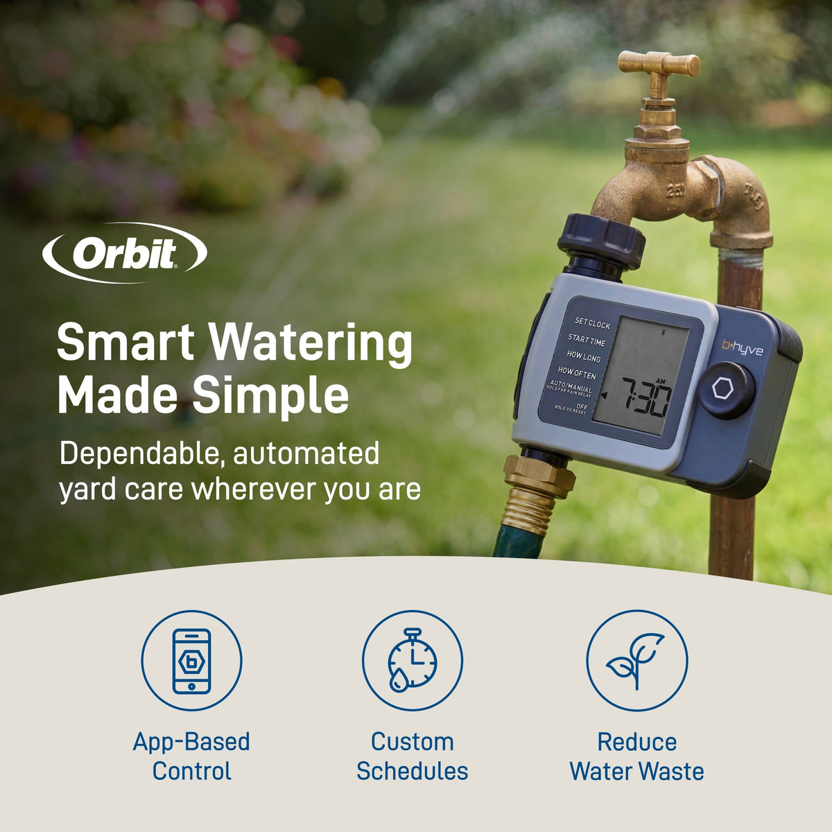 Smart Hose Faucet Sprinkler Timer