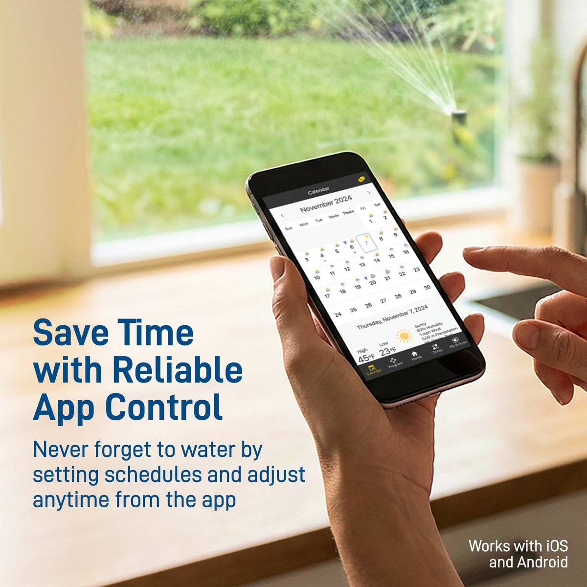 Smart Hose Faucet Sprinkler Timer