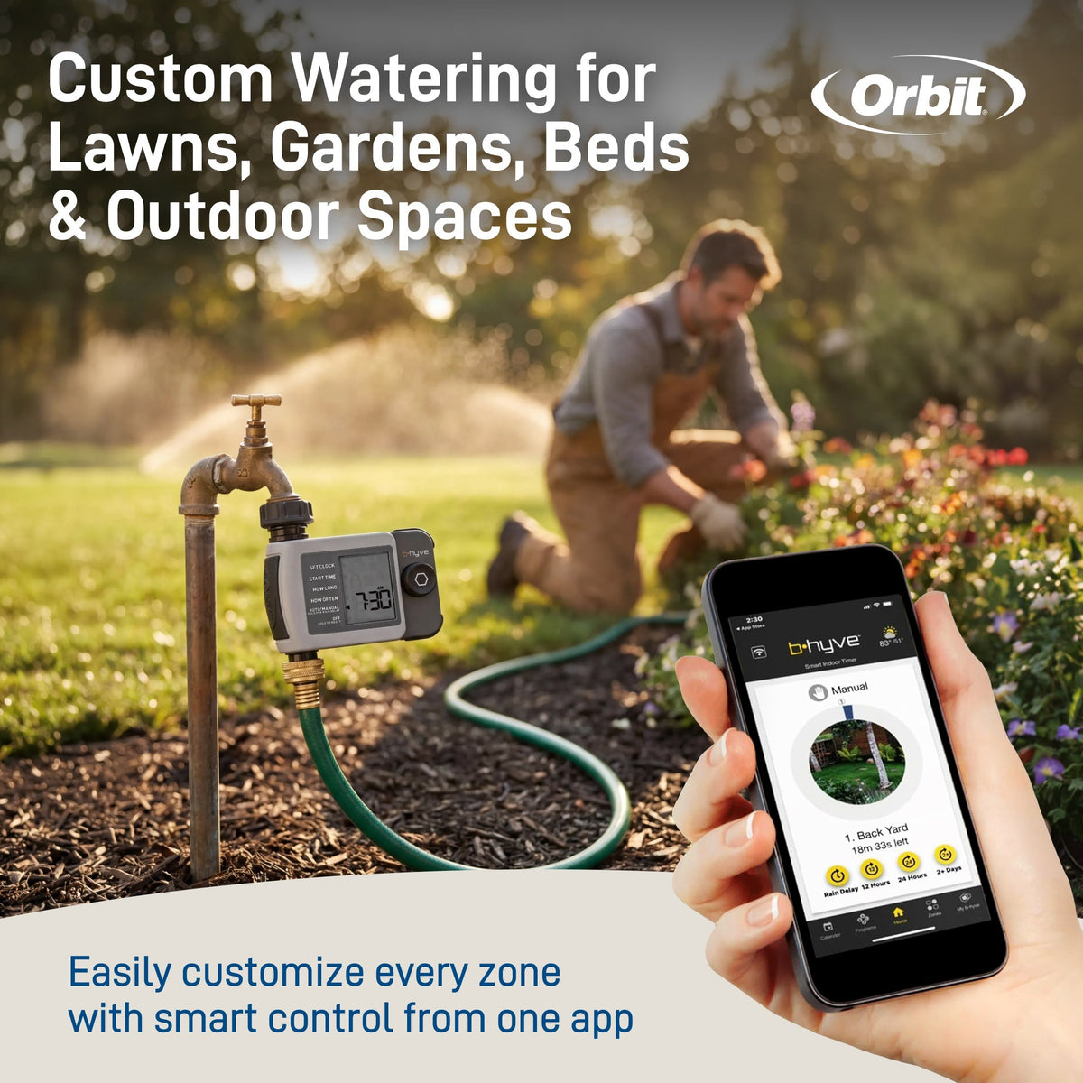 Smart Hose Faucet Sprinkler Timer