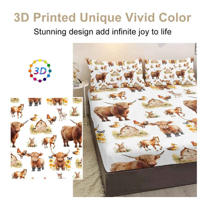 Bed Sheet And Two Pillowcases Bedding For All Seasons Use