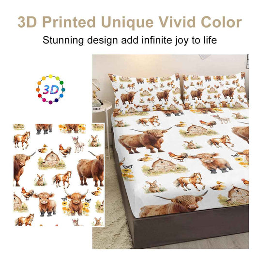 Bed Sheet And Two Pillowcases Bedding For All Seasons Use
