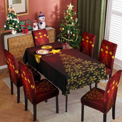 Christmas printed tablecloth