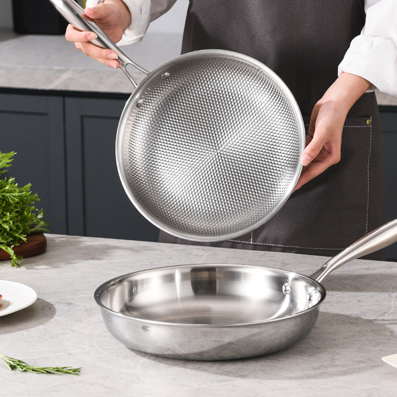 Stainless steel  household pots and pans
