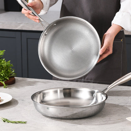 Stainless steel  household pots and pans