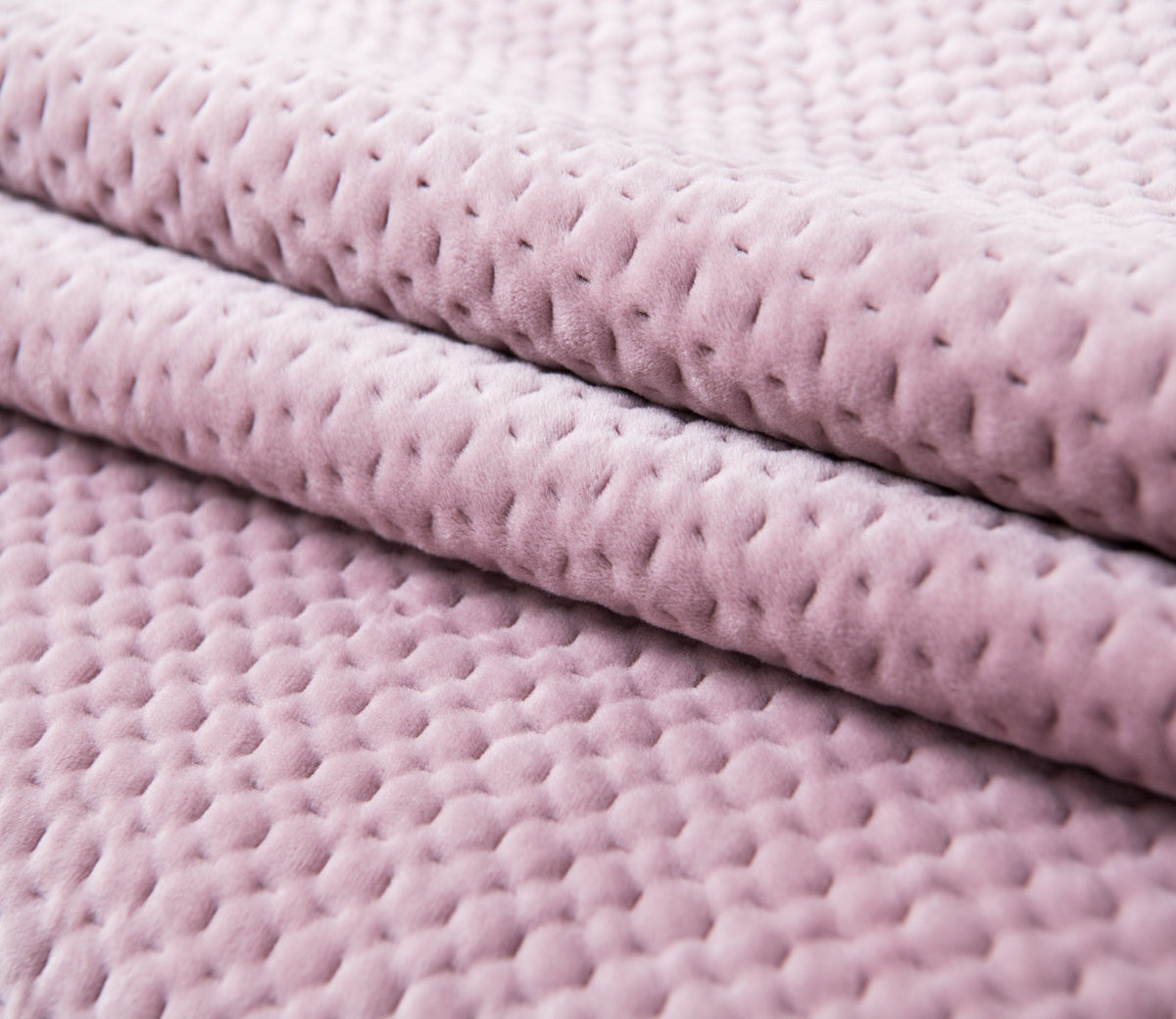 Lightweight Velvet Bedspread Set Queen/King