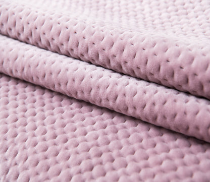 Lightweight Velvet Bedspread Set Queen/King