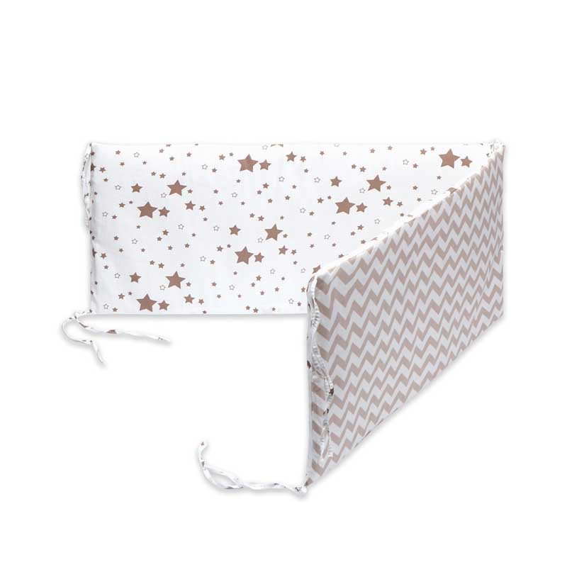 Baby Bed Bumper Double-faced Detachable