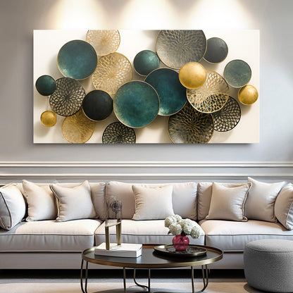 Lotus Leaf Abstract Art