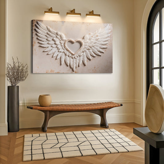 Wings of Love Abstract Wall Art