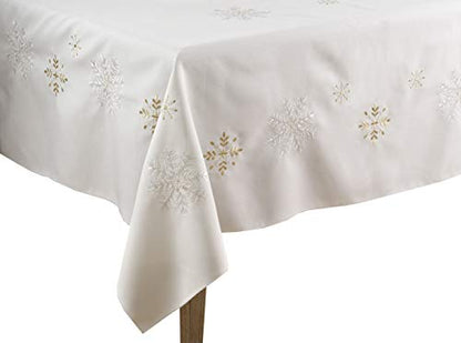 Snowflake Holiday Table Runner