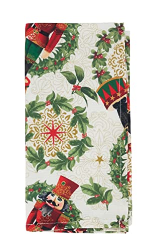 Nutcracker Holiday Tablecloth 65" W X 84"