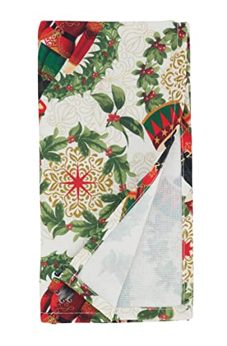 Nutcracker Holiday Tablecloth 65" W X 84"