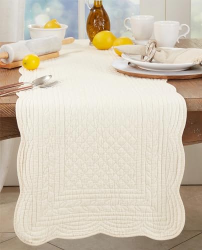 s Quilted Table Runner 16" W x 72" L - 100% Cotton Woven