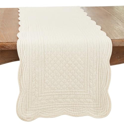s Quilted Table Runner 16" W x 72" L - 100% Cotton Woven