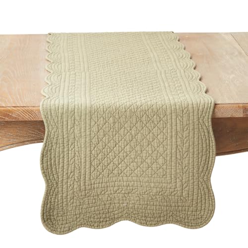 s Quilted Table Runner 16" W x 72" L - 100% Cotton Woven