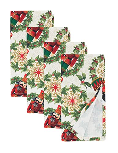 Nutcracker Holiday Tablecloth 65" W X 84"