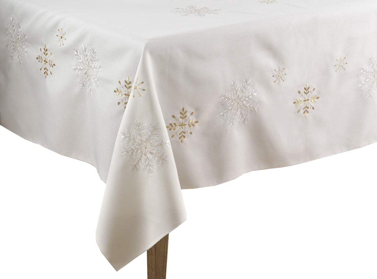 Snowflake Holiday Table Runner