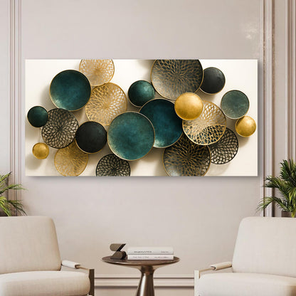 Lotus Leaf Abstract Art