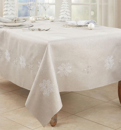 Snowflake Holiday Table Runner