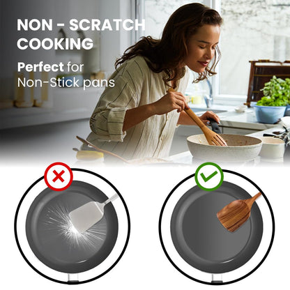 Kitchen Cooking Utensil Set for Nonstick Pans and Cookware