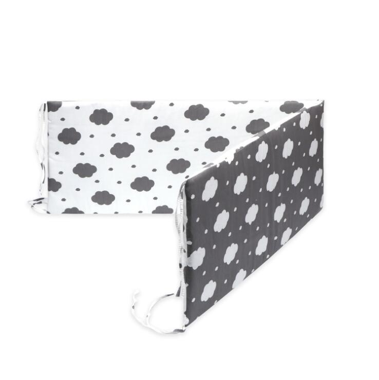 Baby Bed Bumper Double-faced Detachable