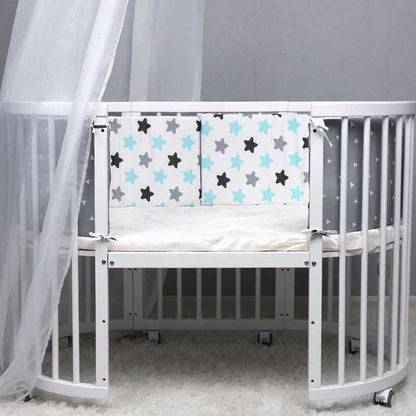 Baby Bed Bumper Double-faced Detachable