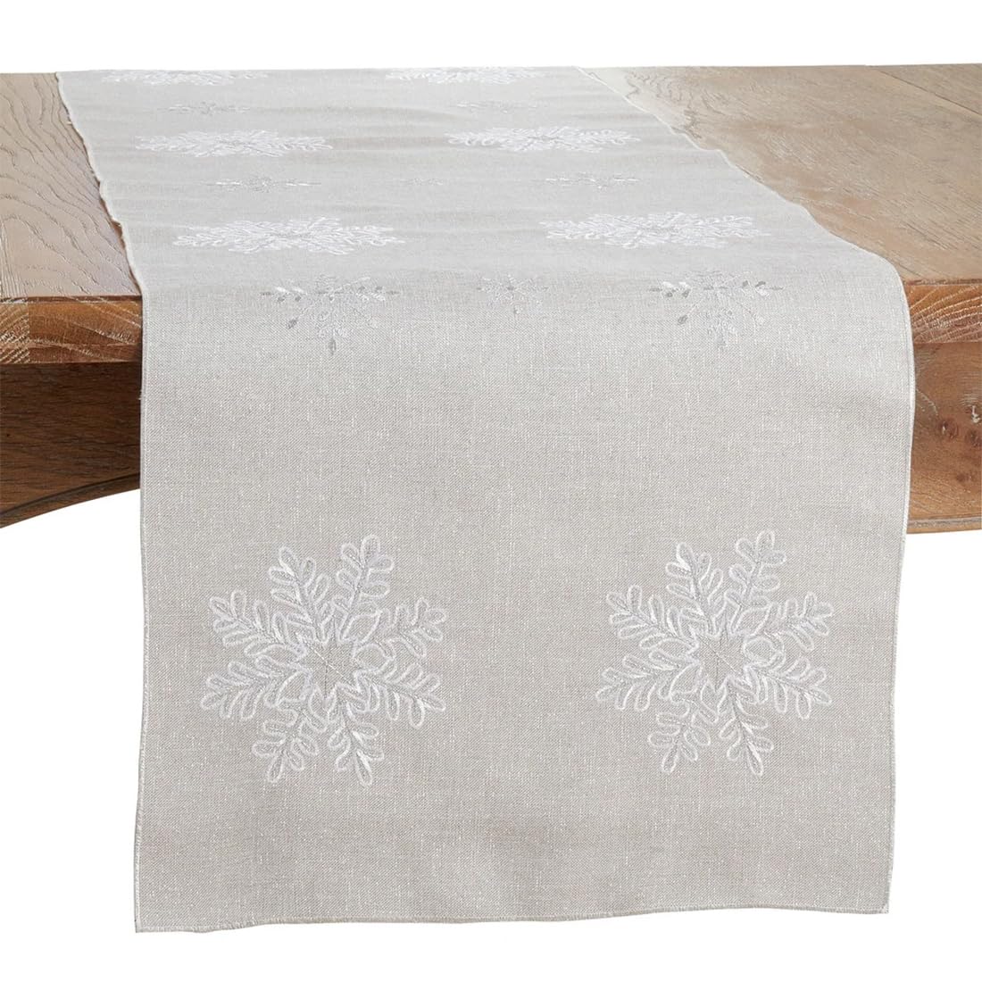 Snowflake Holiday Table Runner