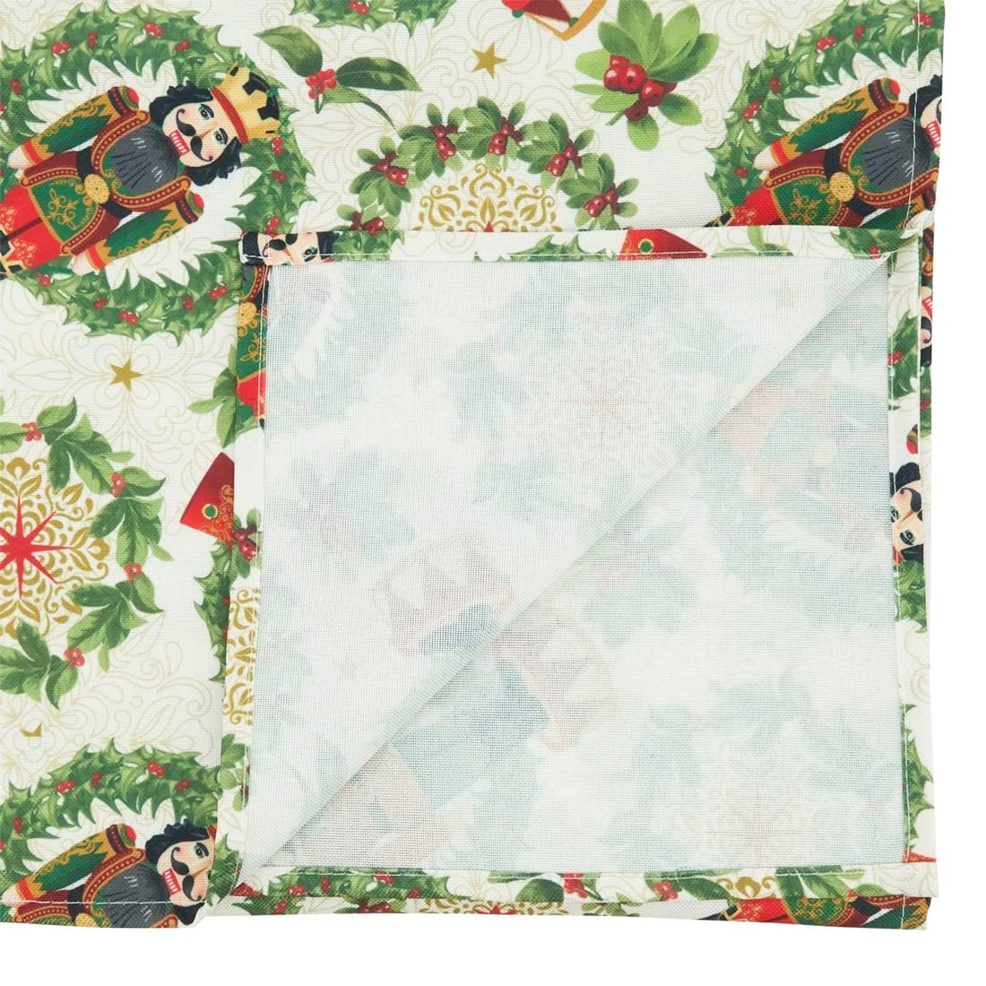 Nutcracker Holiday Tablecloth 65" W X 84"