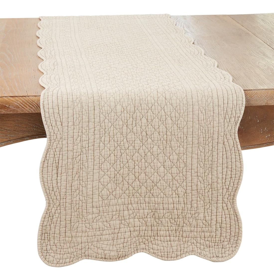 s Quilted Table Runner 16" W x 72" L - 100% Cotton Woven