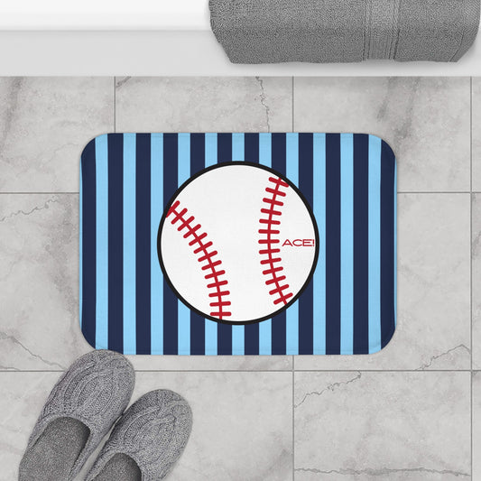 Baseball Bath Mat
