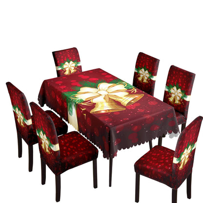 Christmas printed tablecloth