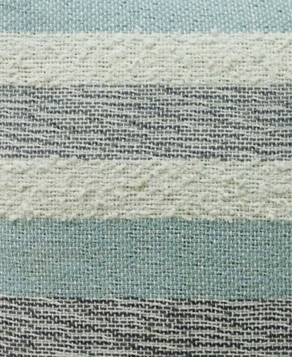 Vibhsa Handwoven Textured Stripe Decorative Pillow