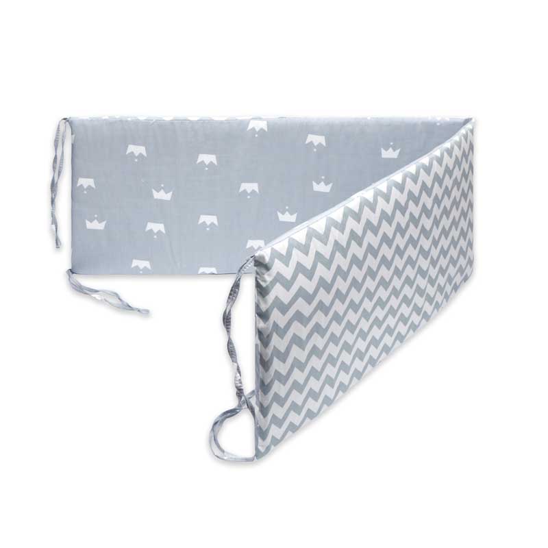 Baby Bed Bumper Double-faced Detachable