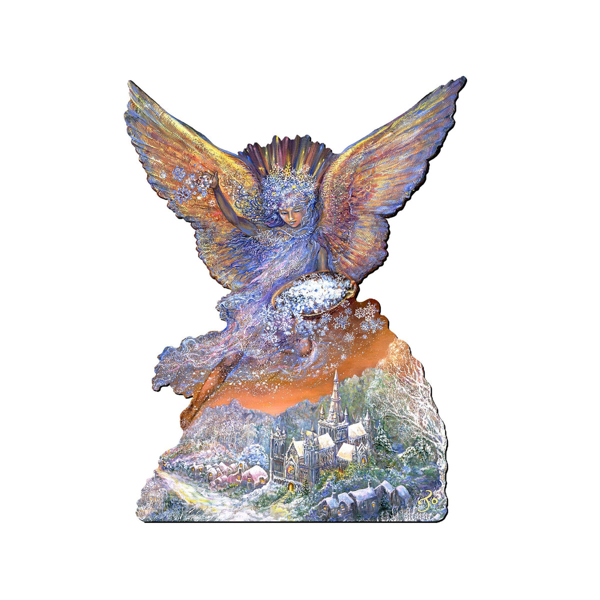 Snow Angel Holiday Door Decor