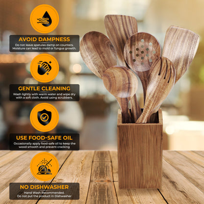Kitchen Cooking Utensil Set for Nonstick Pans and Cookware
