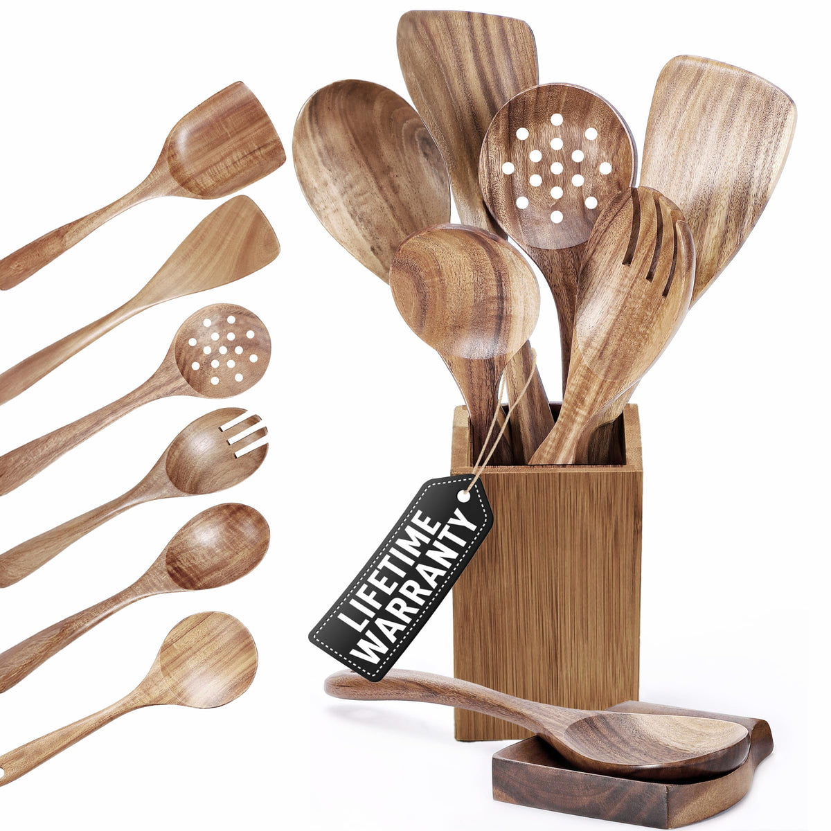 Kitchen Cooking Utensil Set for Nonstick Pans and Cookware