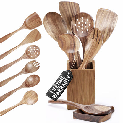 Kitchen Cooking Utensil Set for Nonstick Pans and Cookware