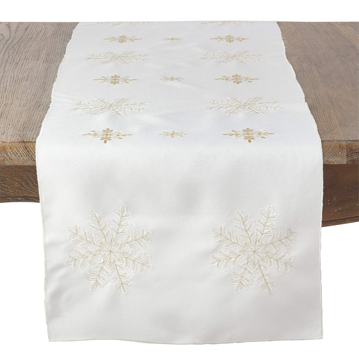 Snowflake Holiday Table Runner