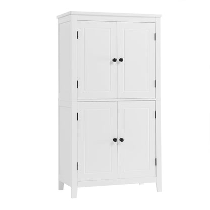 Bathroom floor storage cabinet