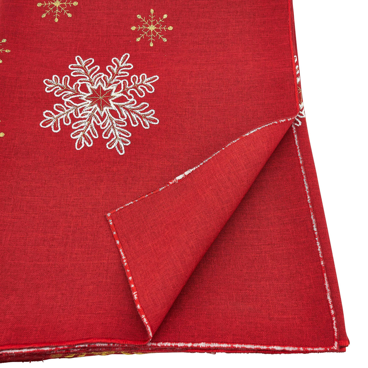Snowflake Holiday Table Runner