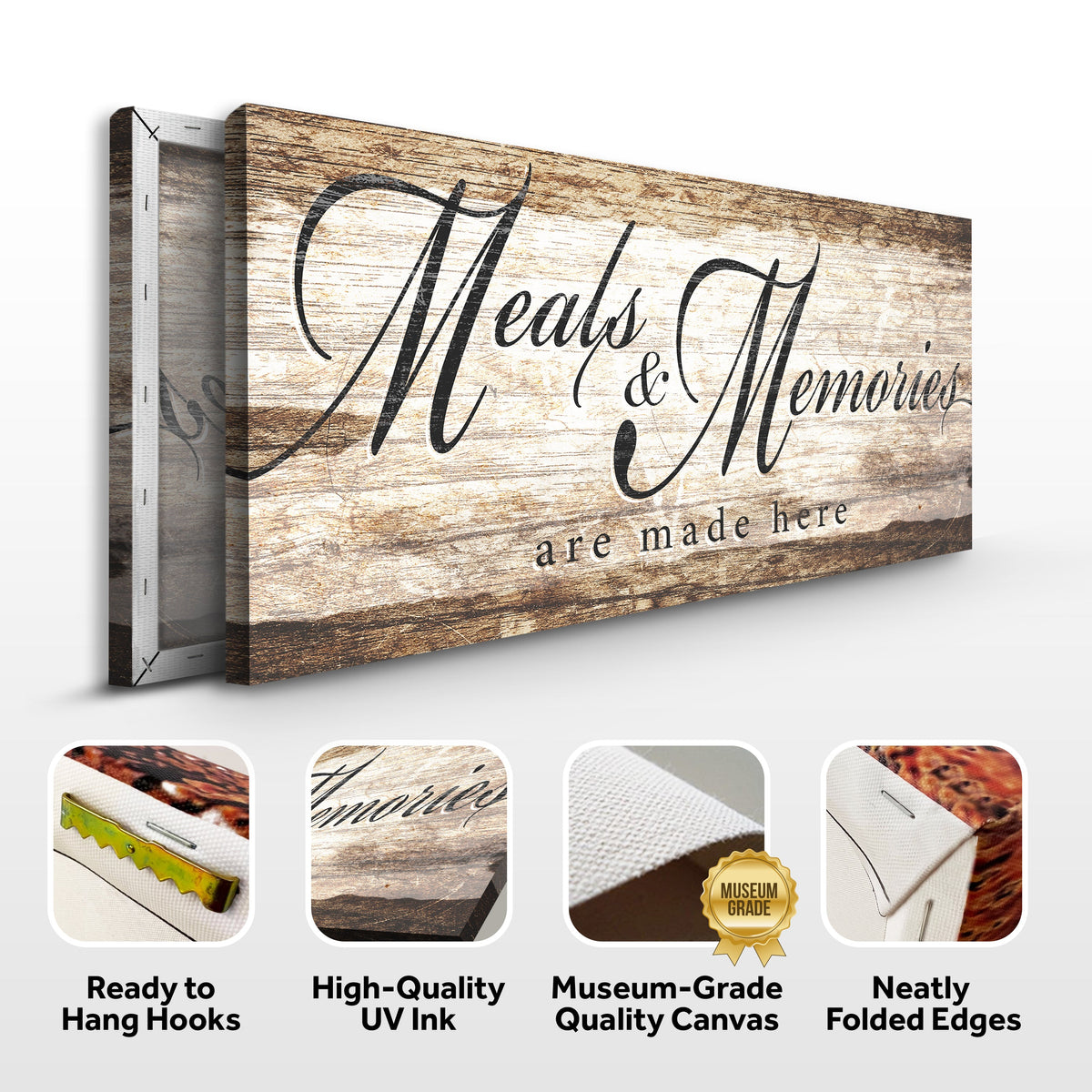 Meals and Memories are Made Here Kitchen Sign