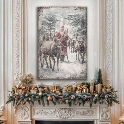 Vintage Santa Christmas