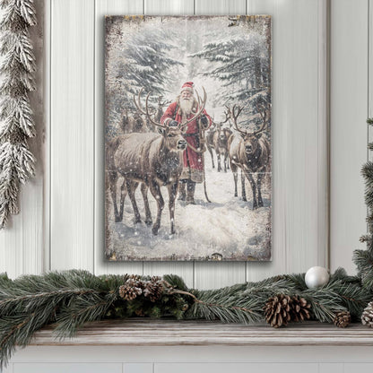 Vintage Santa Christmas