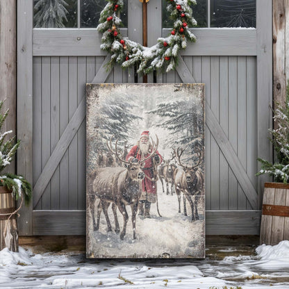 Vintage Santa Christmas