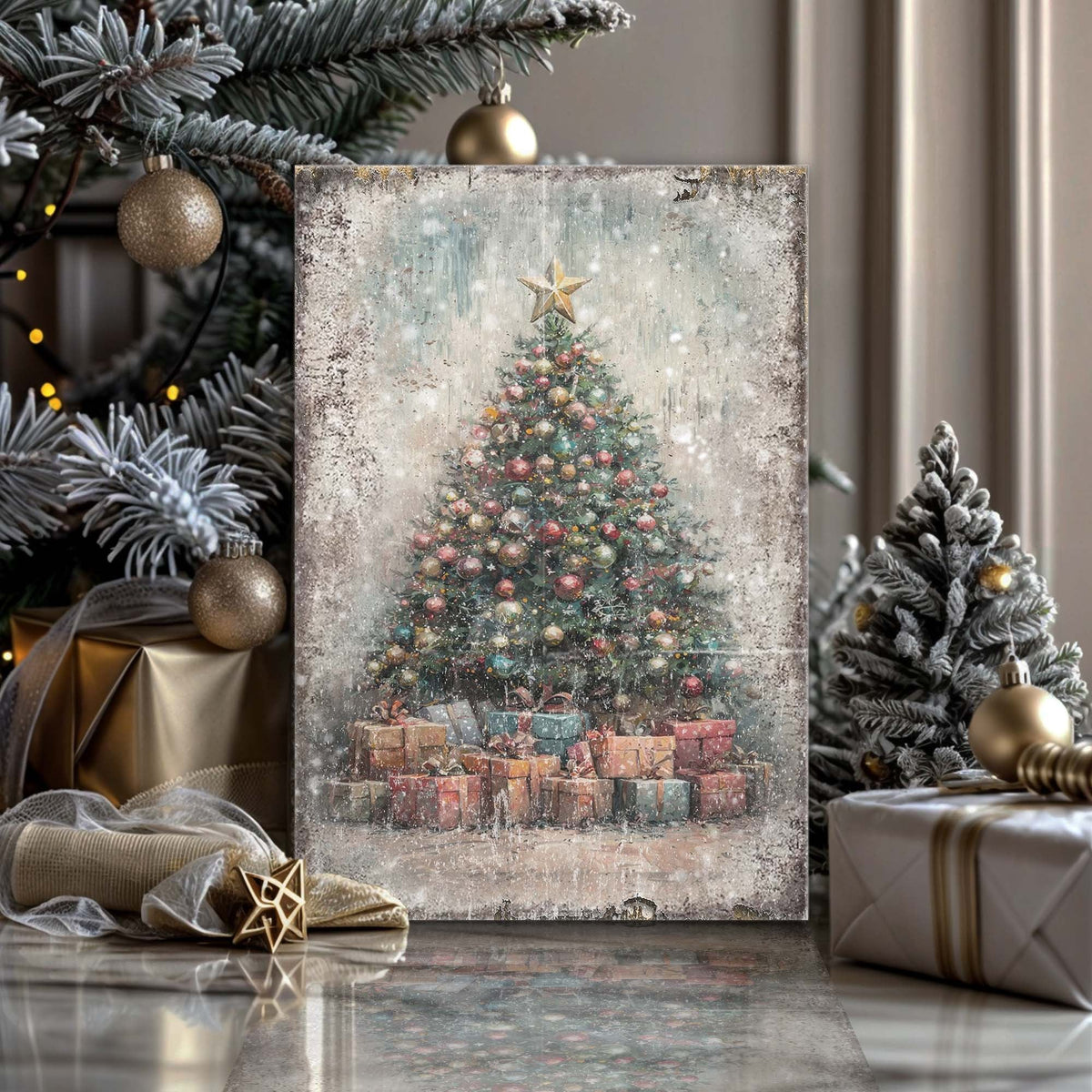 Vintage Christmas Tree