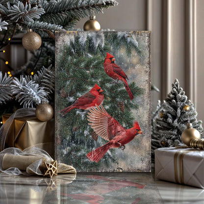 Vintage Christmas  Cardinal