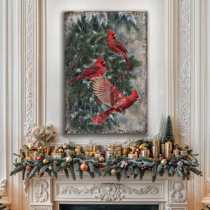 Vintage Christmas  Cardinal